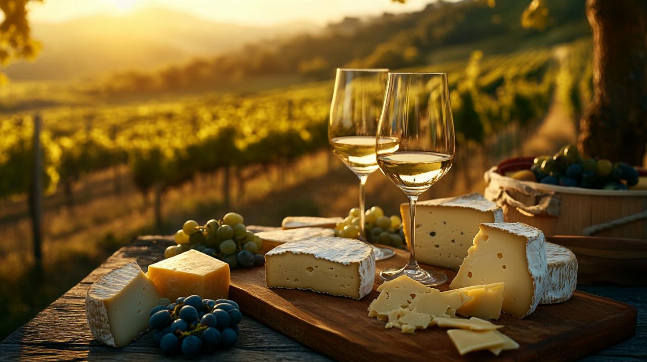 You are currently viewing L&rsquo;art de la dégustation de vin et accords vins-fromages : un voyage sensoriel unique
