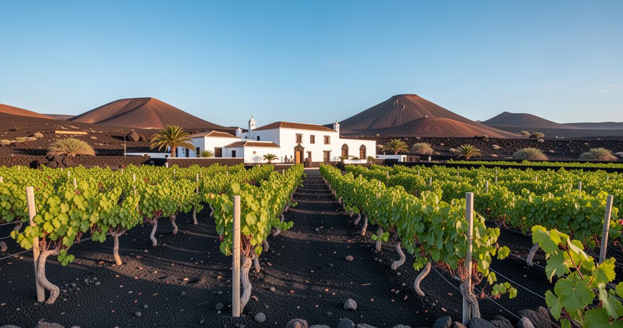 You are currently viewing Découvrez l&rsquo;oenotourisme en Espagne à travers un domaine viticole historique à Lanzarote
